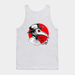 Plague doctor. Party like it's 1347. Tank Top